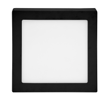 LED přisazené svítidlo CSQ - 25W, 3000 - 6000K, 2260Lm, hranaté, černé